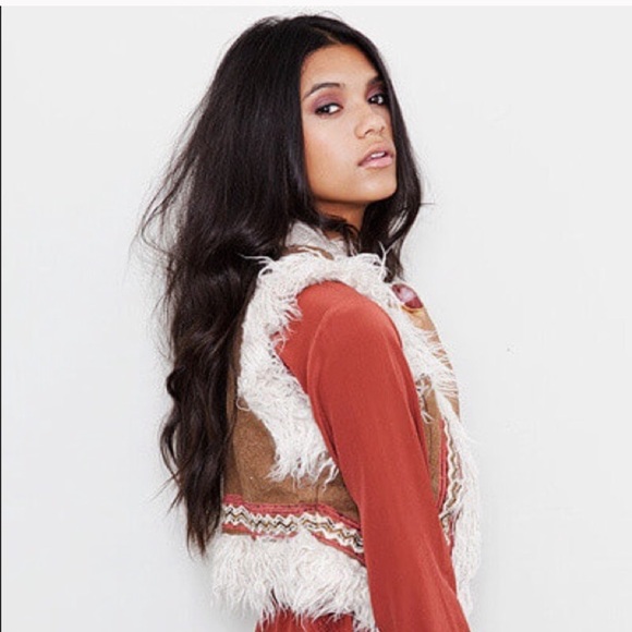Free People Jackets & Blazers - Free People Reversible Faux Fur Vest